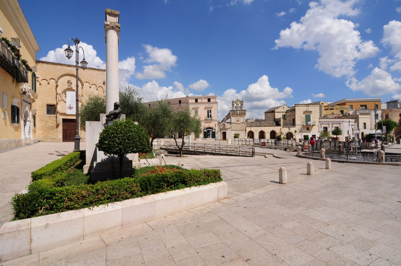 il centro storico di matera