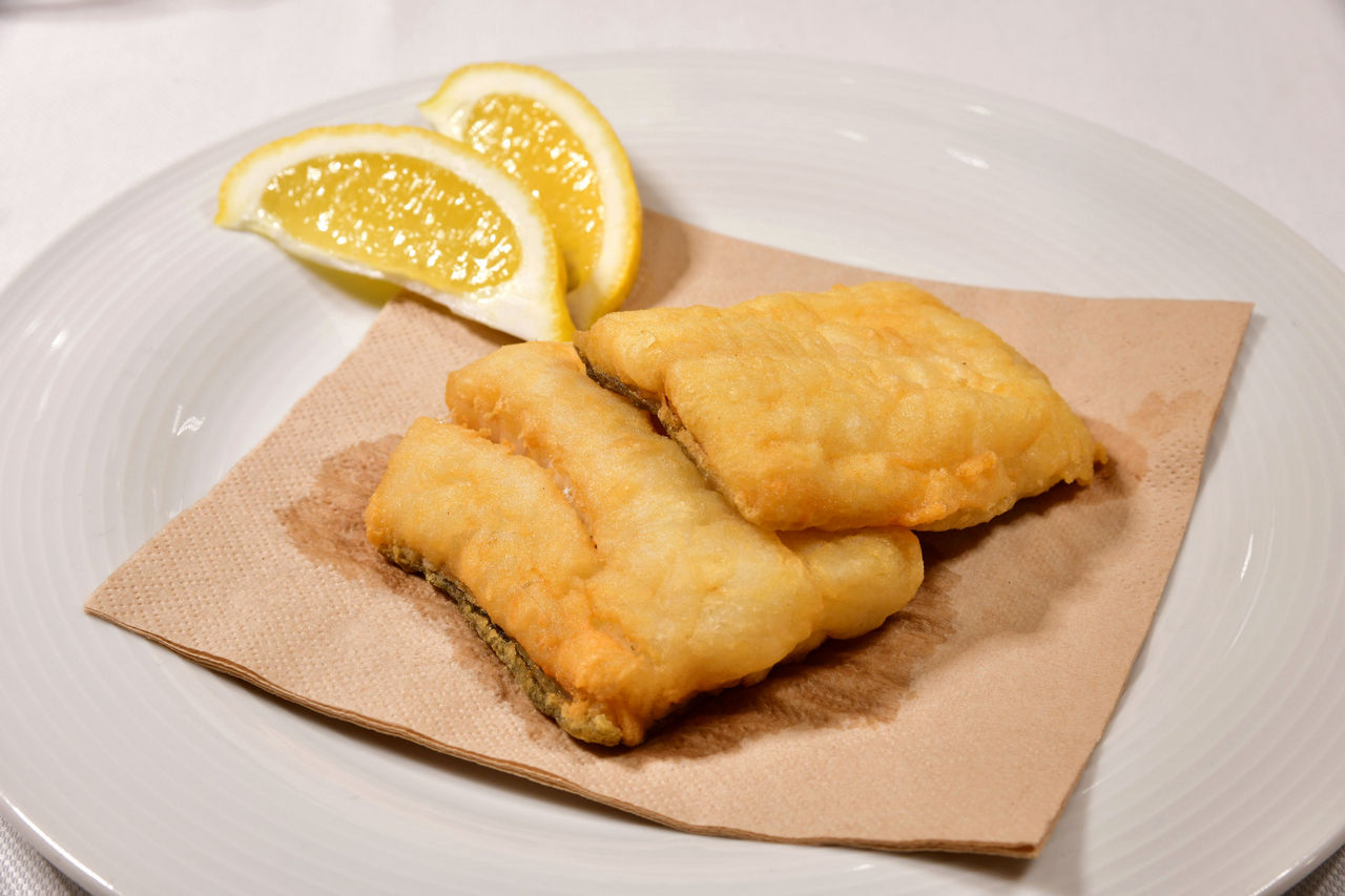 Baccalà fritto - Osteria San Giovanni Matera